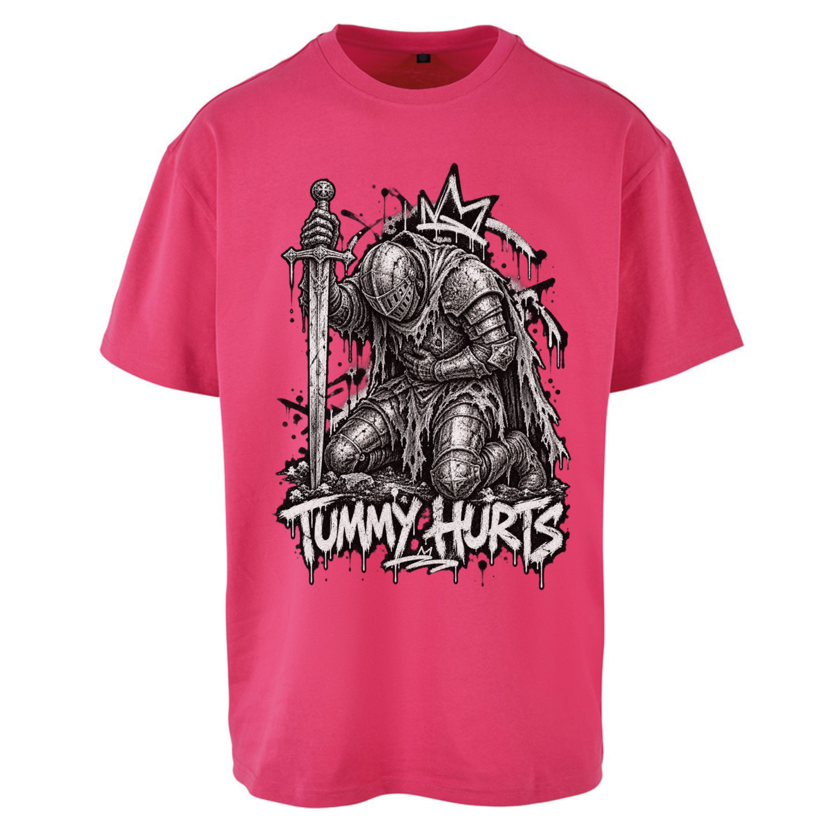 Tummy Hurts Knight Oversized T-Shirt