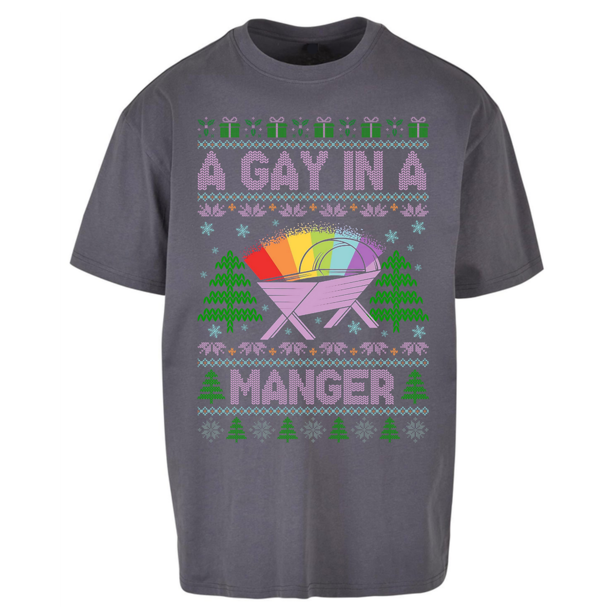 Pride Holiday Clothing Oversized T-Shirt