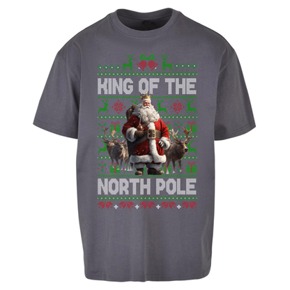 King Santa Christmas Oversized T-Shirt