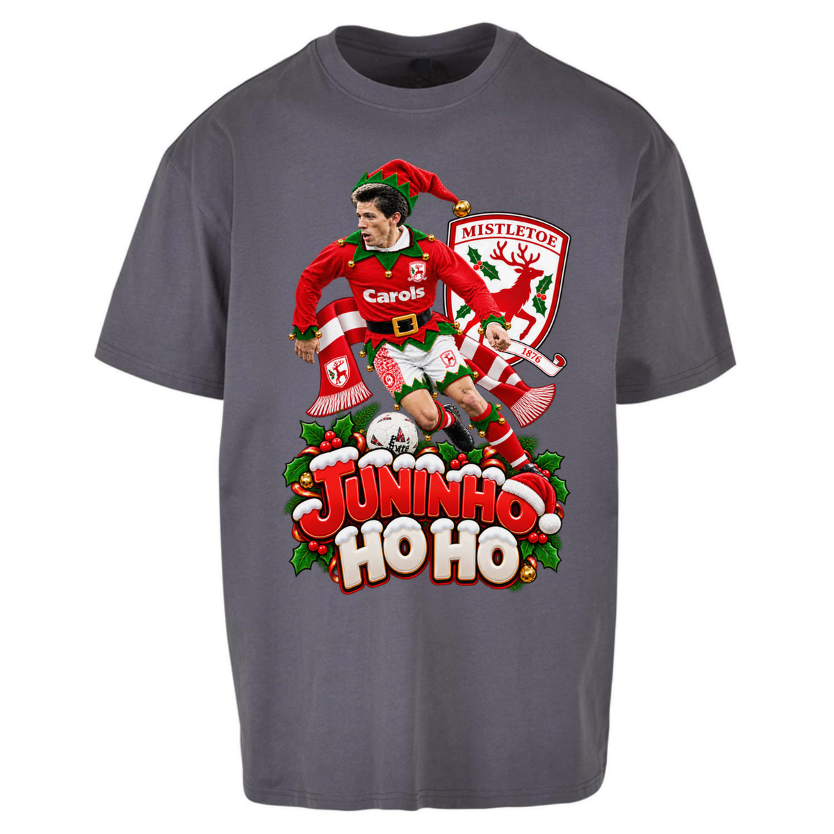Middlesbrough Christmas Oversized T-Shirt