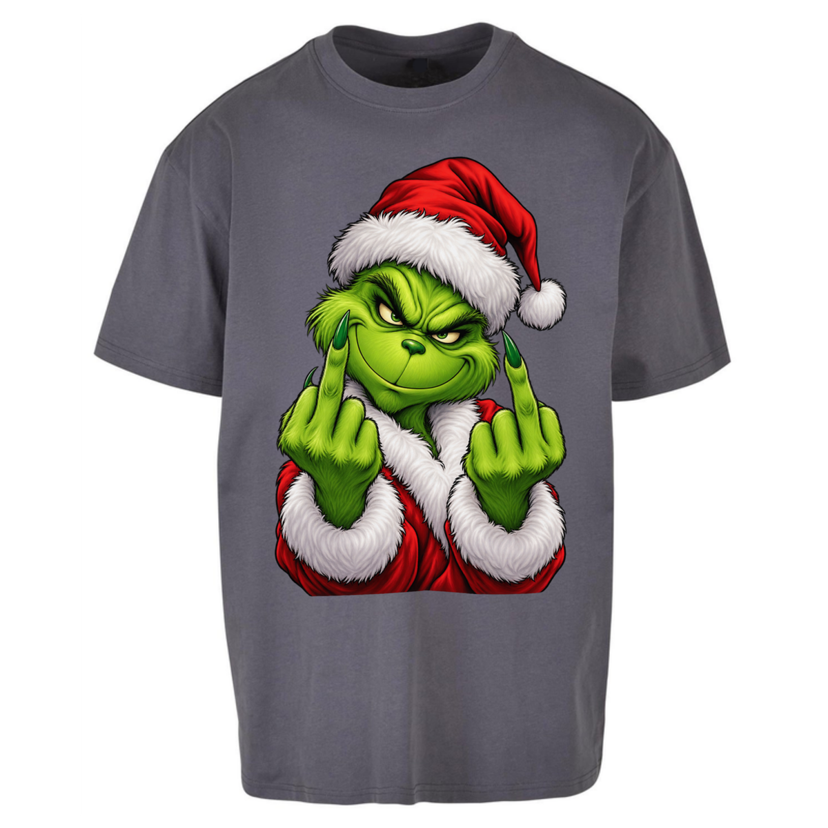 The Grinch Christmas Oversized T-Shirt