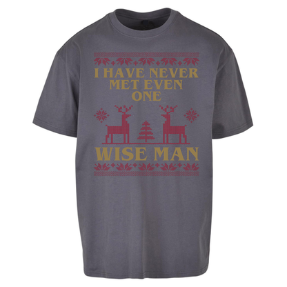 Retro Festive Graphic Oversized T-Shirt