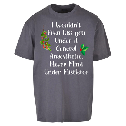 Cheeky Festive Slogan Oversized T-Shirt