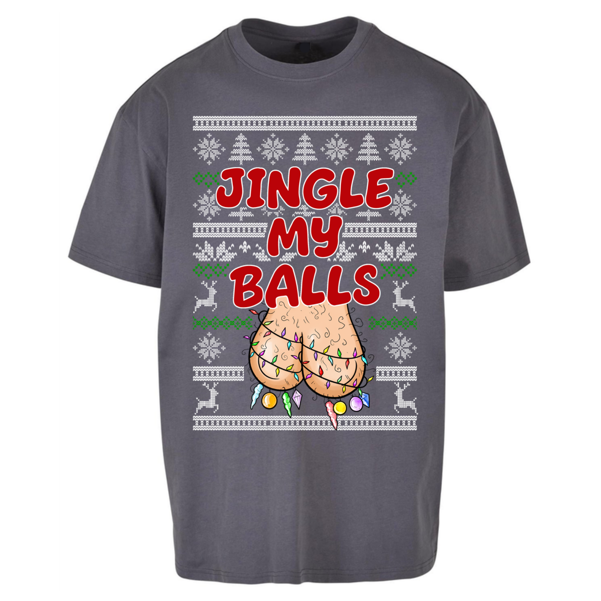 Jingle Balls Oversized T-Shirt
