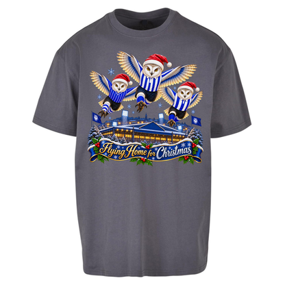 Sheff Wed Christmas Oversized T-Shirt