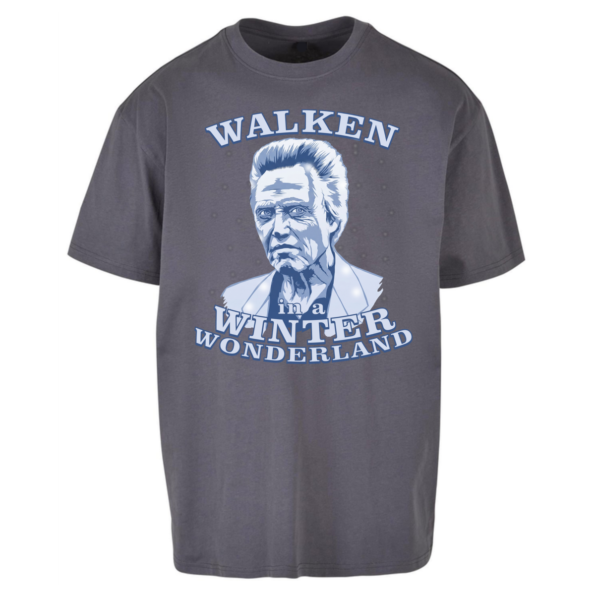 Christopher Walken Christmas Oversized T-Shirt