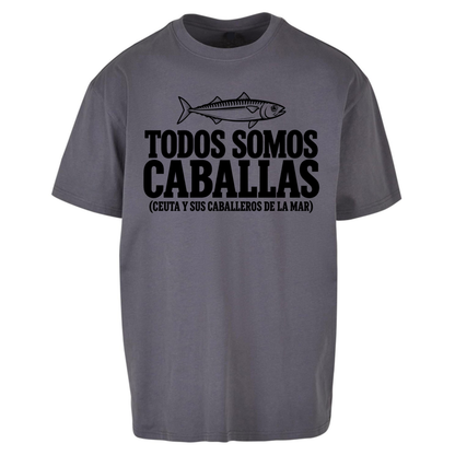 Todos Somos Caballas Ceuta Oversized T-Shirt