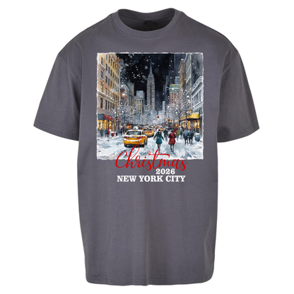 New York Winter Gift Oversized T-Shirt