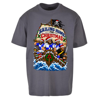 Bristol Rovers Christmas Oversized T-Shirt