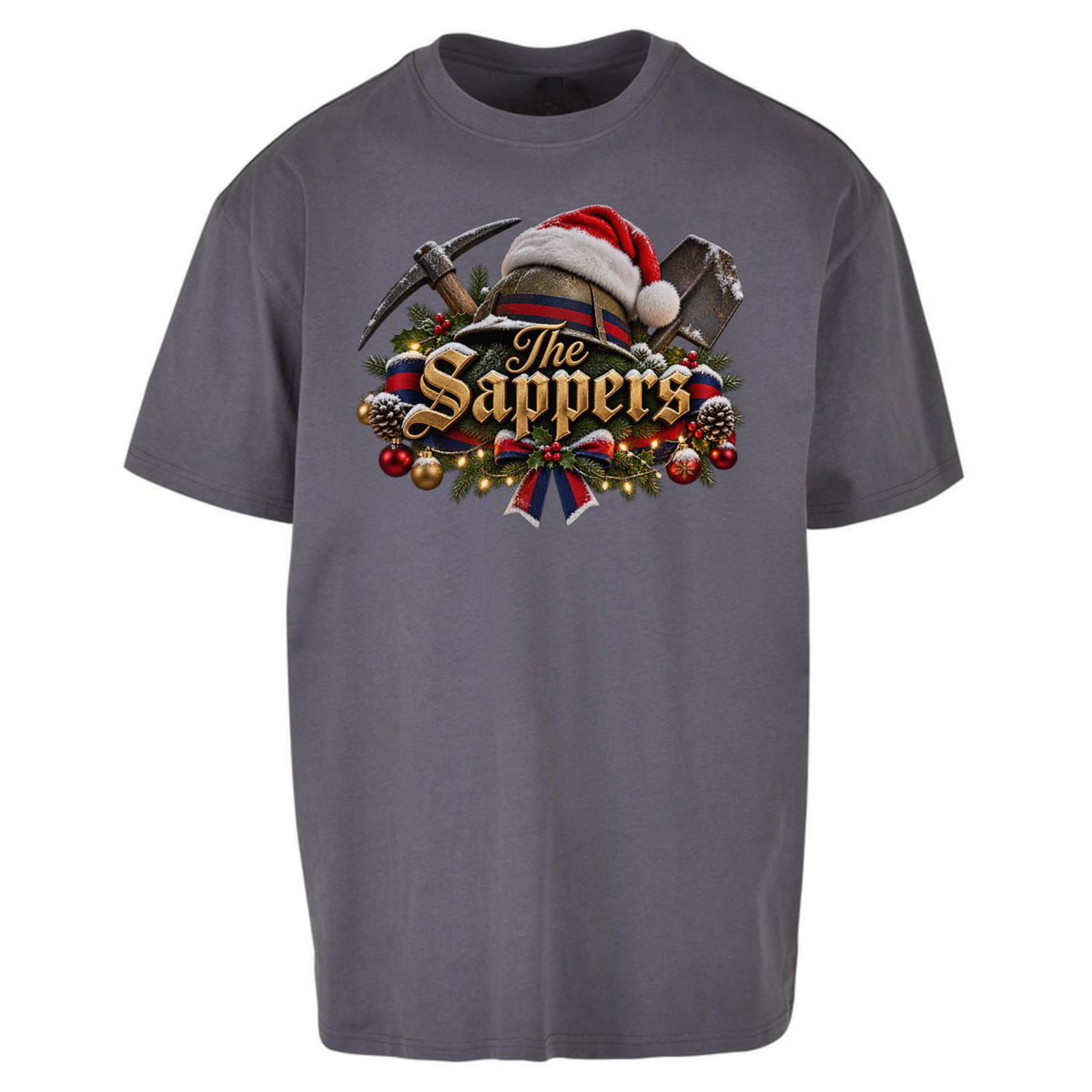 Royal Engineers Christmas Oversized T-Shirt