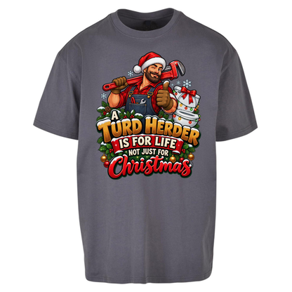 Plumbing Christmas Oversized T-Shirt