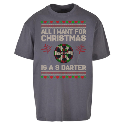 Festive Darts Outfit Oversized T-Shirt