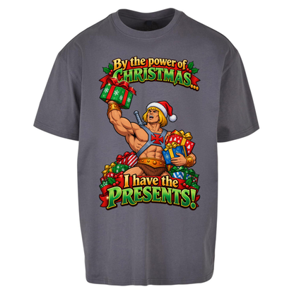 He Man Christmas Oversized T-Shirt