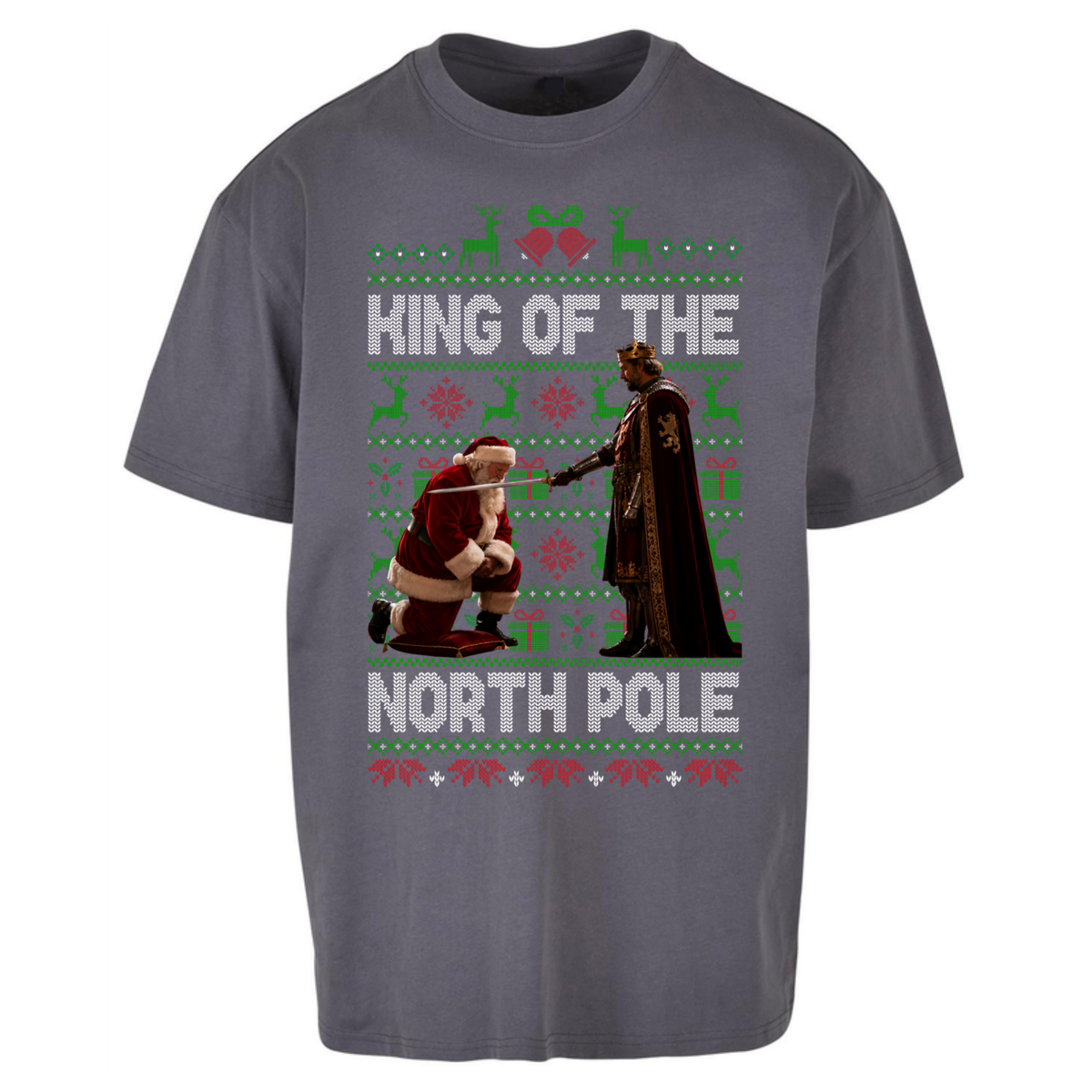 Regal Holiday Gift Oversized T-Shirt