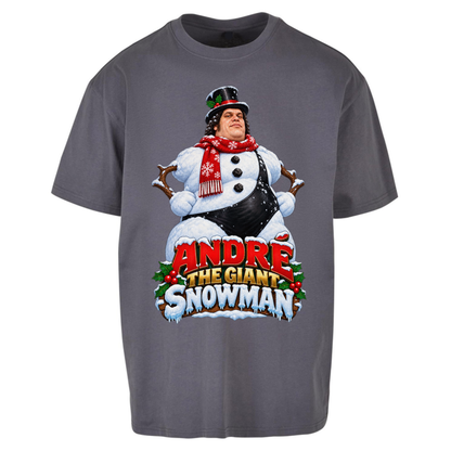 Andre The Giant Christmas Oversized T-Shirt