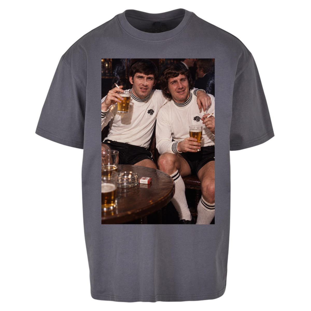 Derby County Legends Night Out Football Oversized T-Shirt