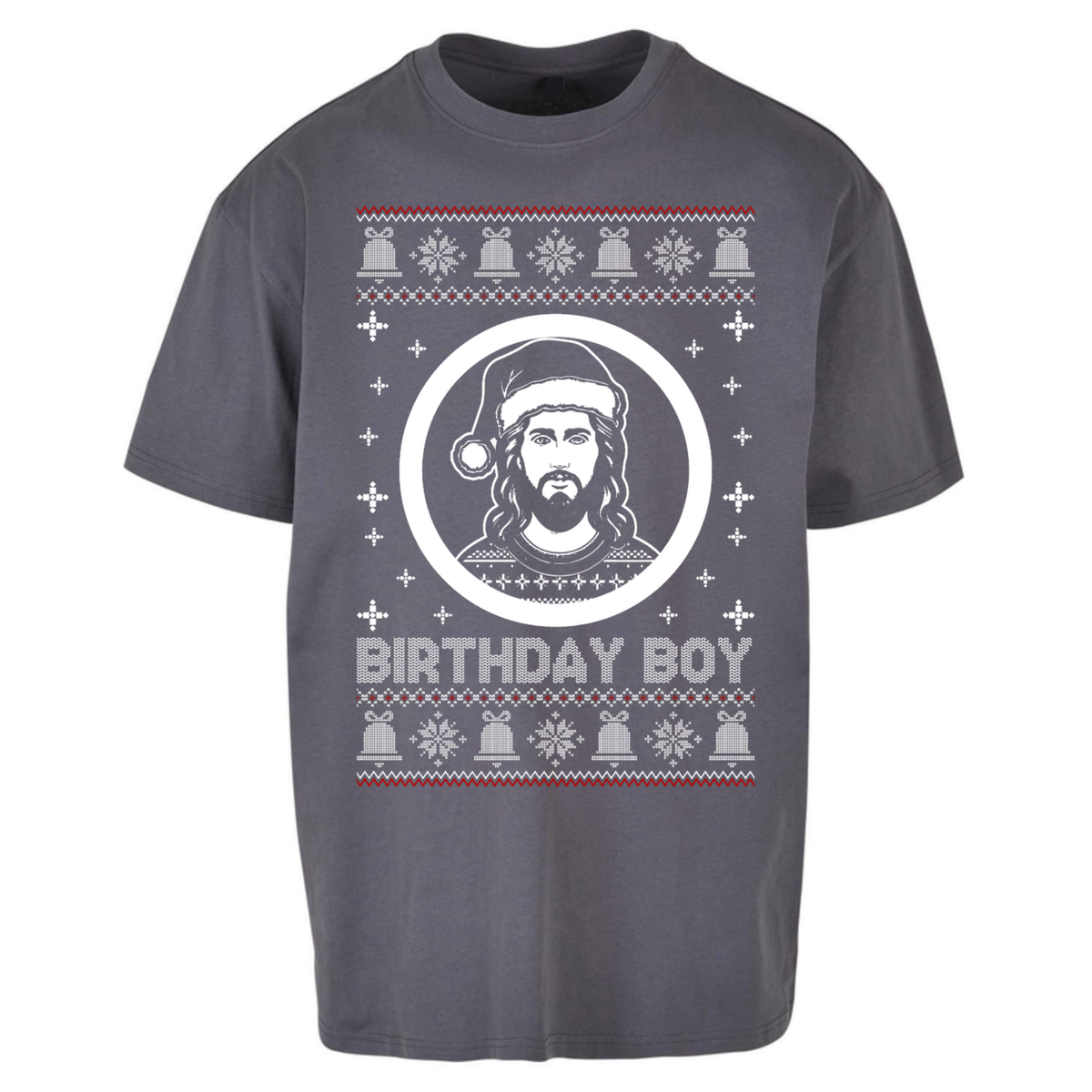Jesus Birthday Christmas Oversized T-Shirt