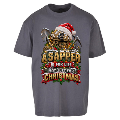 Royal Engineers Sappers Christmas Oversized T-Shirt