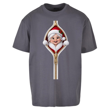 Mrs Claus Outfit Oversized T-Shirt
