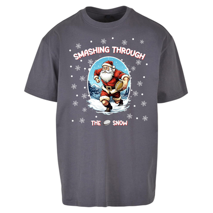 Rugby Santa Clothing Oversized T-Shirt