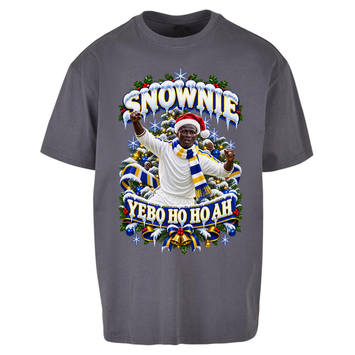 Leeds Christmas Oversized T-Shirt