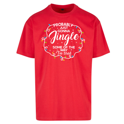 Lazy Festive Outfit Oversized T-Shirt