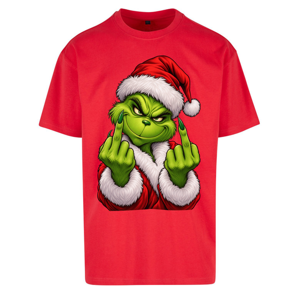 The Grinch Christmas Oversized T-Shirt