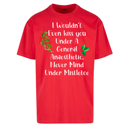 Cheeky Festive Slogan Oversized T-Shirt