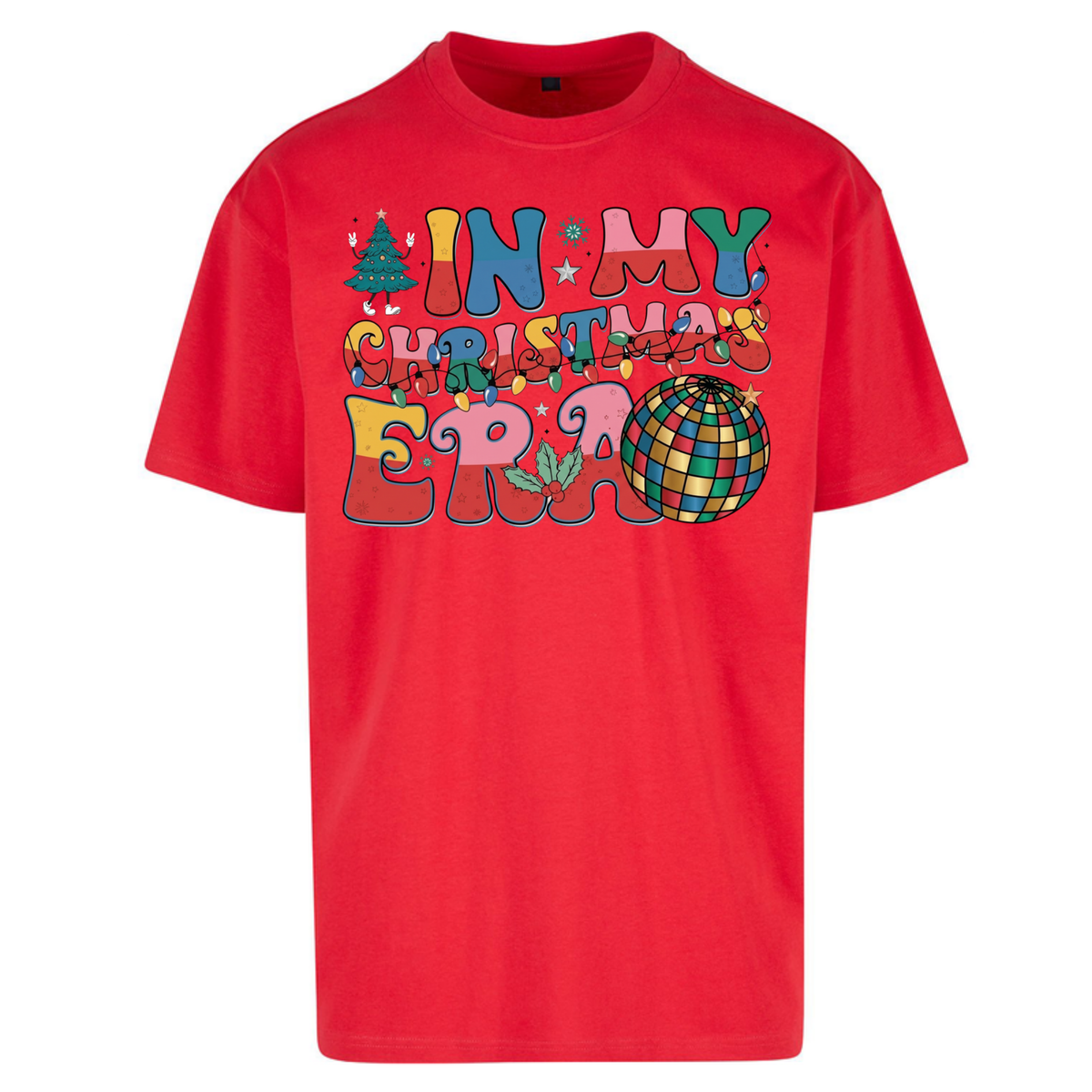 In My Christmas Era Oversized T-Shirt