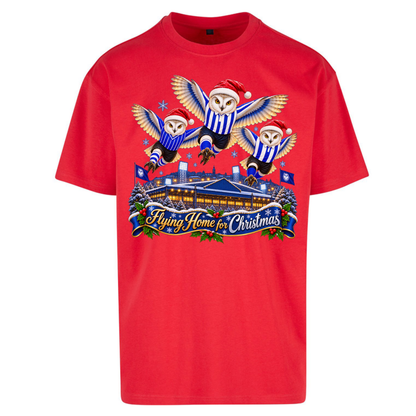 Sheff Wed Christmas Oversized T-Shirt