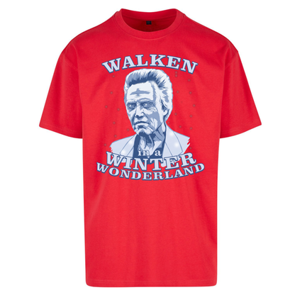 Christopher Walken Christmas Oversized T-Shirt