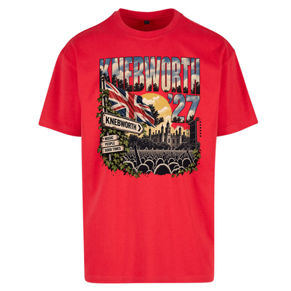 Oasis Knebworth Live '27 Oversized T-Shirt