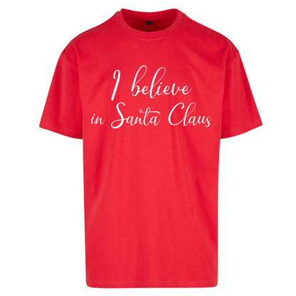 Santa Faith Gift Oversized T-Shirt
