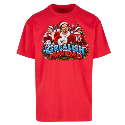 Grealish Navidad Oversized T-Shirt