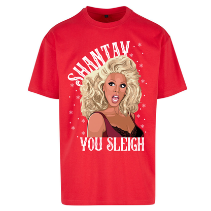 drag christmas clothing Oversized T-Shirt