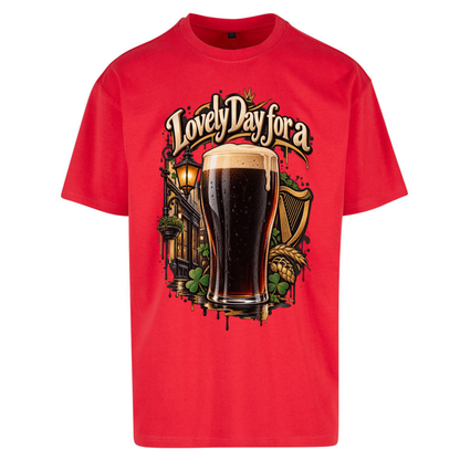 Lovely Day for a Guinness Oversized T-Shirt