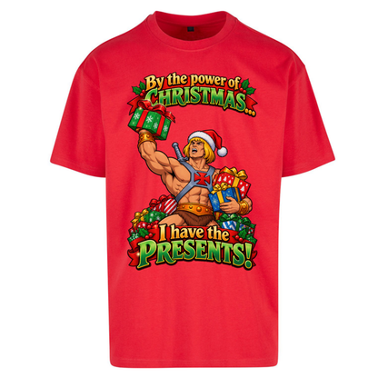 He Man Christmas Oversized T-Shirt