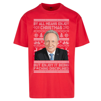 Neil Warnock Christmas Oversized T-Shirt