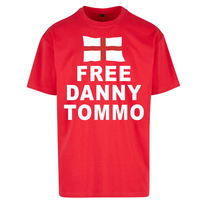 Free Danny Tommo Oversized T-Shirt