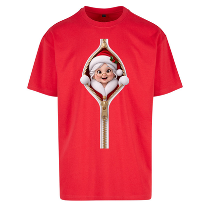 Mrs Claus Outfit Oversized T-Shirt