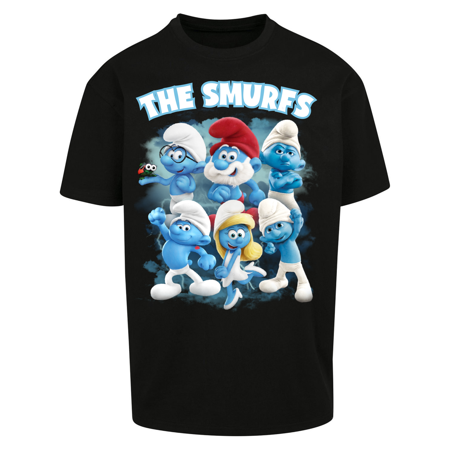 The Smurfs Oversized T Shirts 
