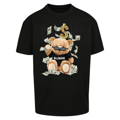 Teddy Bear Billionaire Streetwear Oversized T Shirts