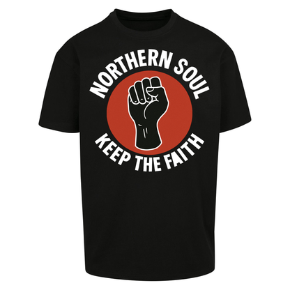 Northern Soul Keep The Faith Oversized T Shirts