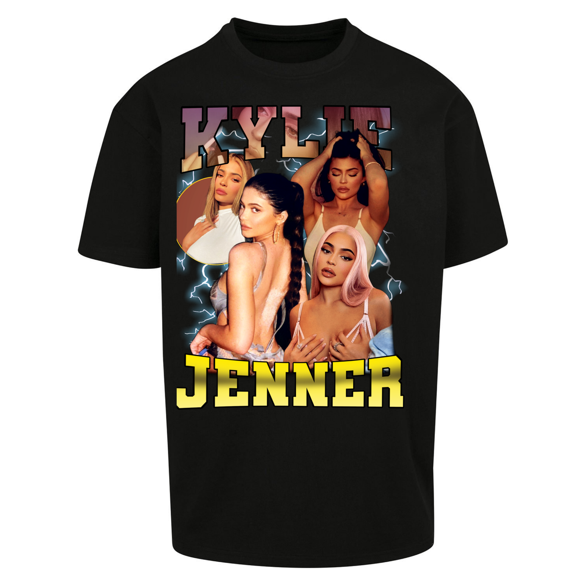 Kylie Jenner Pink Lips Oversized T Shirts