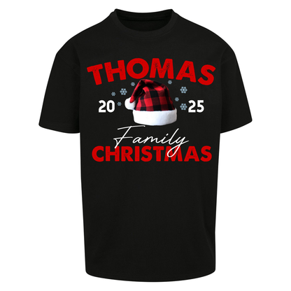 Thomas Family Christmas Oversized T Shirts