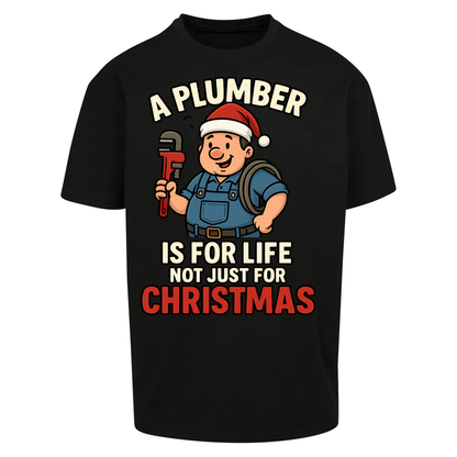 Plumber Christmas Oversized T Shirts