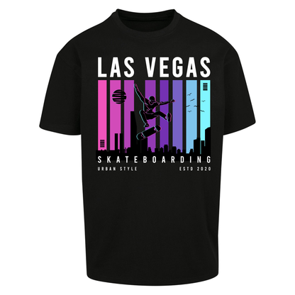 Las Vegas Skateboarding Oversized T Shirts