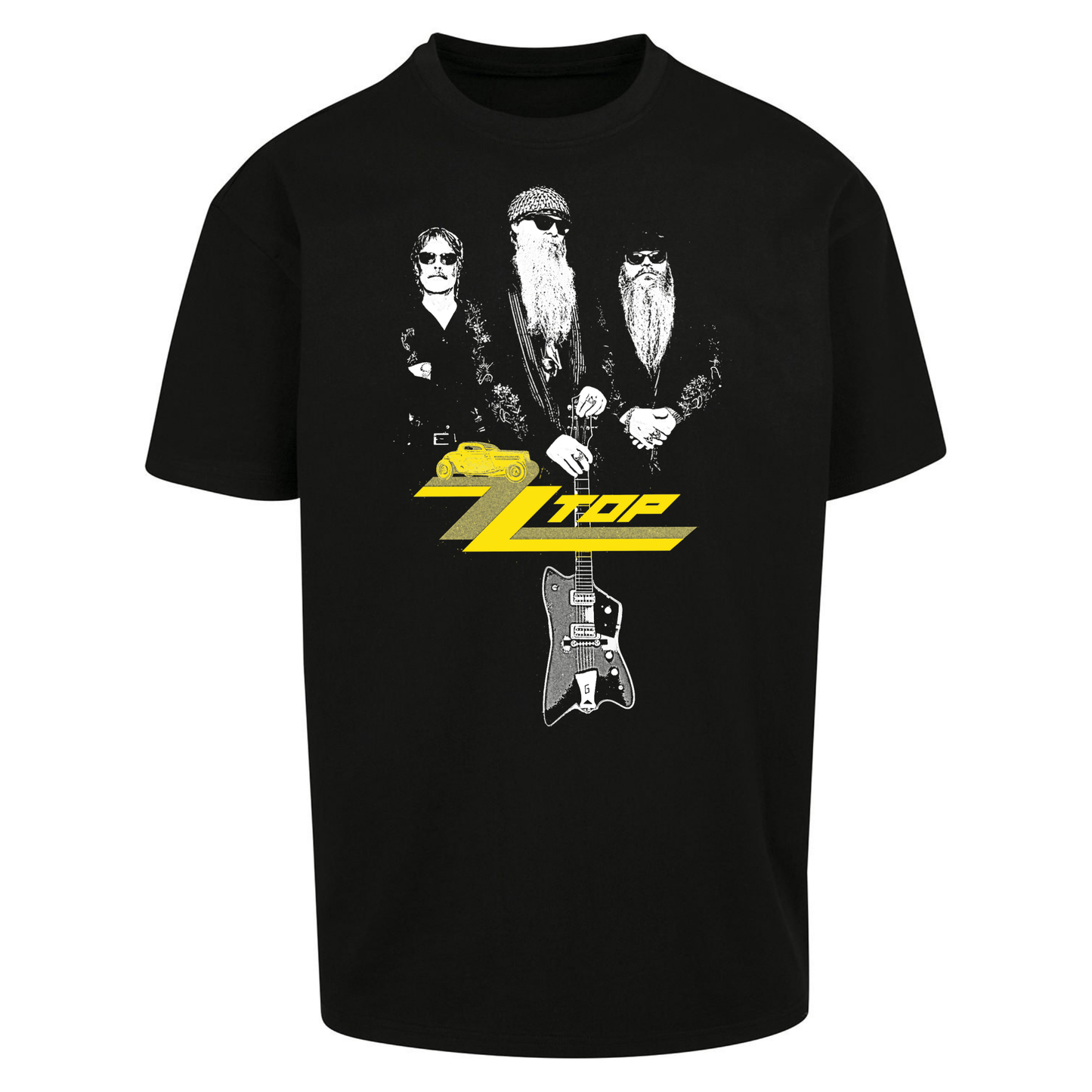 ZZ Top Oversized T Shirts