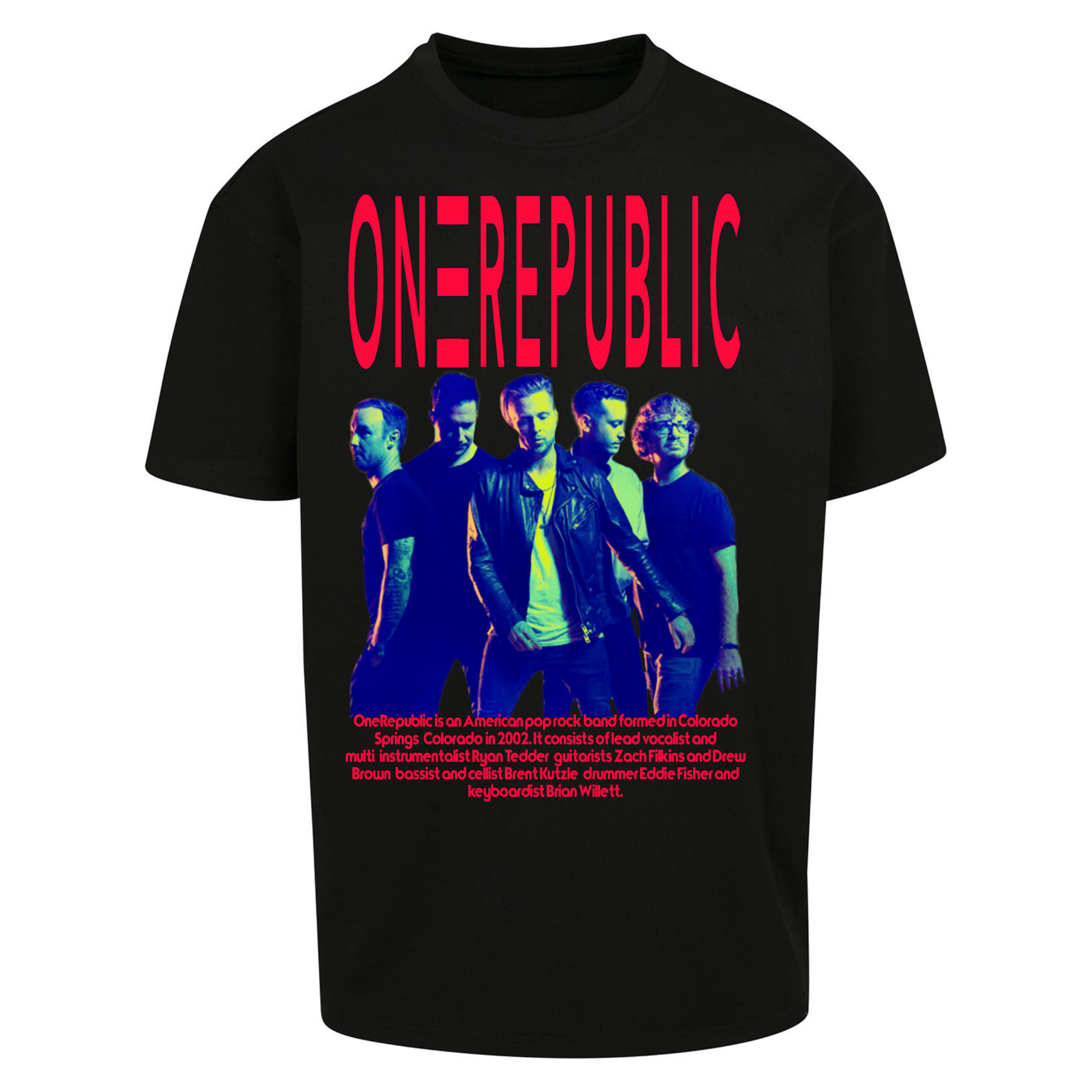 Onerepublic Oversized T Shirts