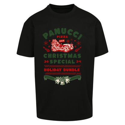Panucci Pizza Christmas Special Christmas Oversized T Shirts